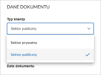 Schermata inserimento cliente in fattura